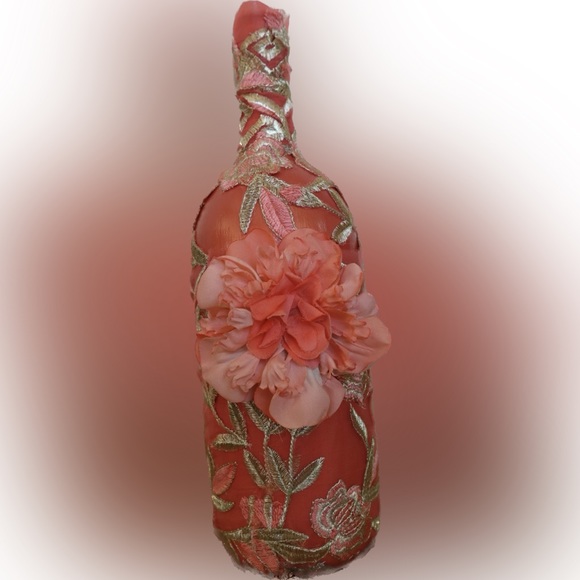 Hand Crafted Glass Bottle&Pillow Set Summer Dreaming In All Seasons - Picture 8 of 10